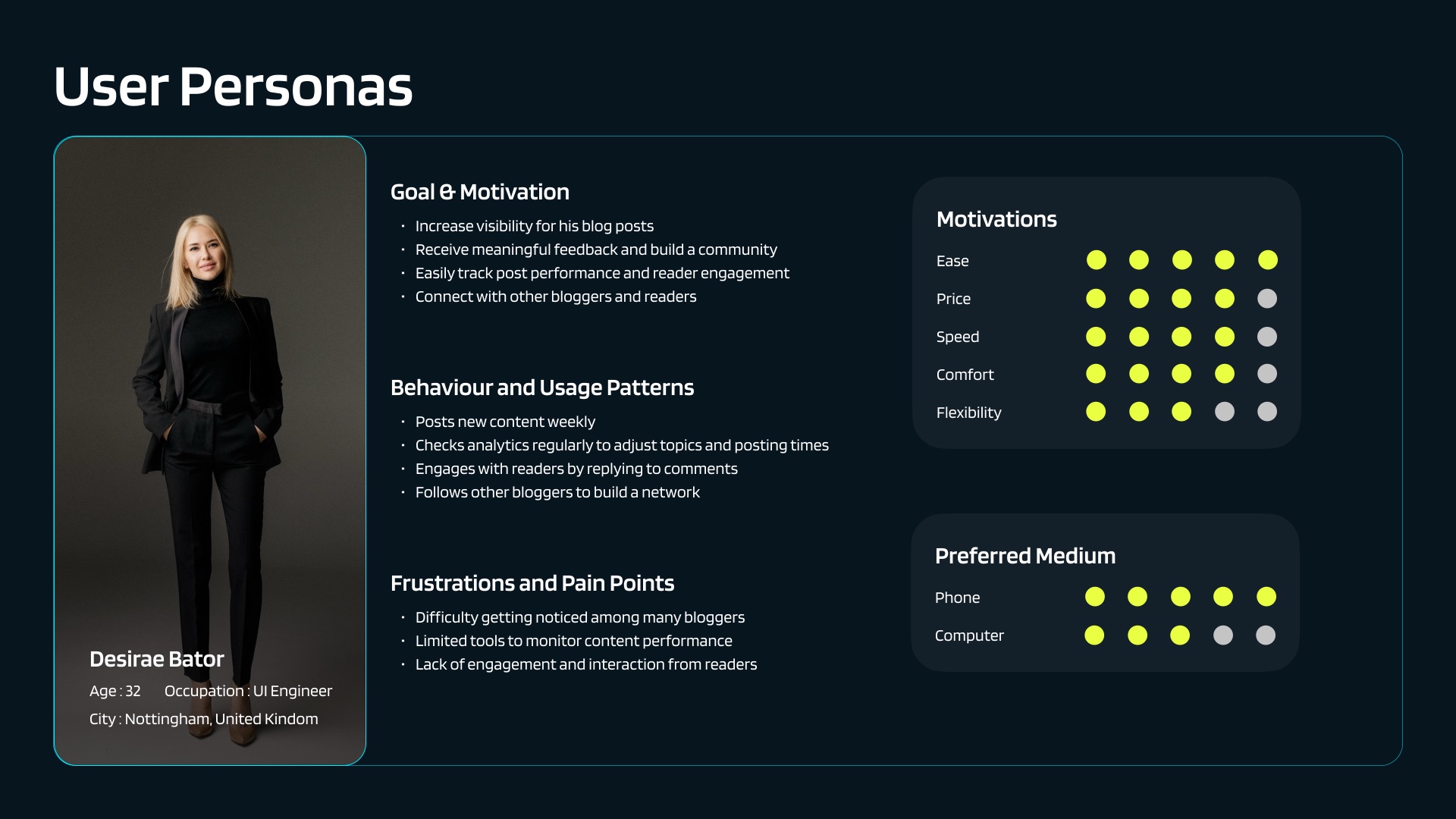 User Persona 2